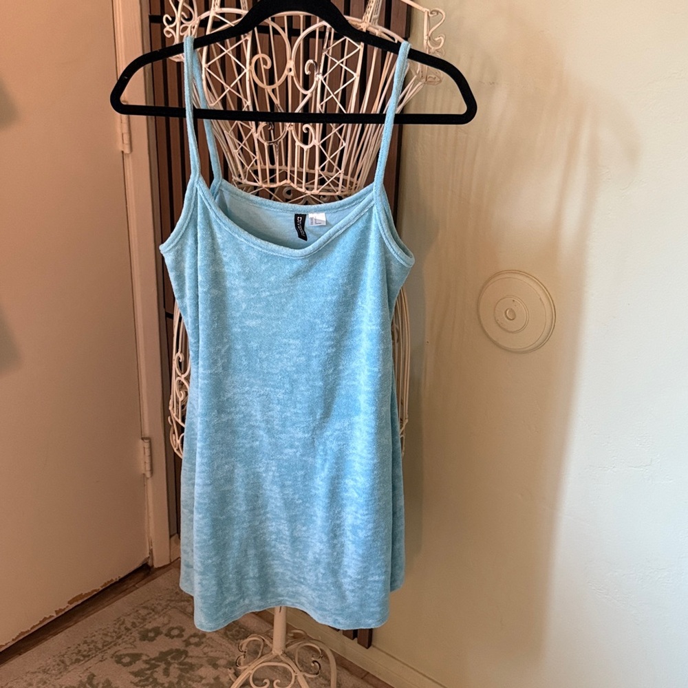 H&M - terrycloth swimsuit dress - M